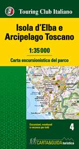 Image of Isola d'Elba e Arcipelago toscano. Carta escursionistica del parco. 1:35.000