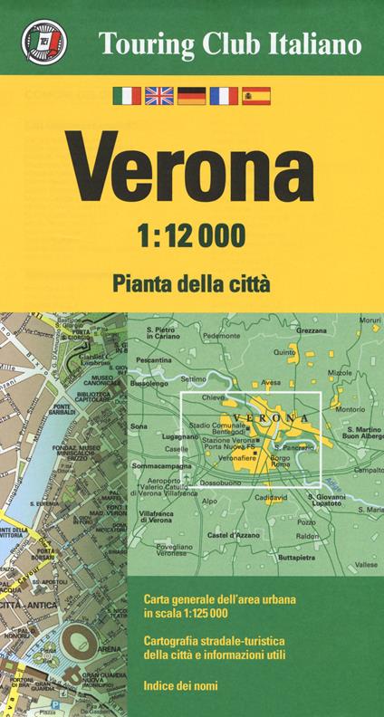 Verona 1:12.000 - copertina