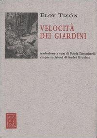 Velocità dei giardini - Eloy Tizón - copertina