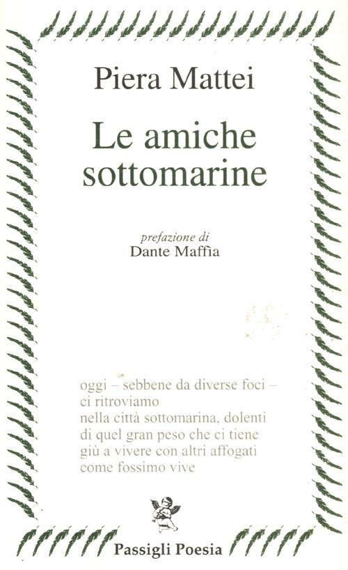 Le amiche sottomarine - Piera Mattei - copertina