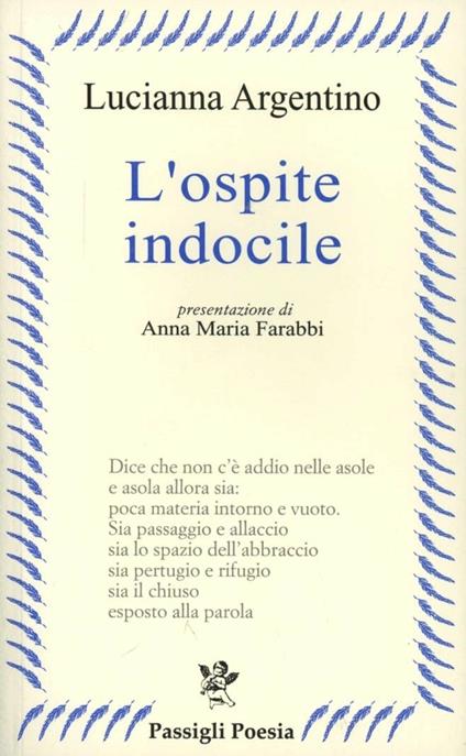 L' ospite indocile - Lucianna Argentino - copertina