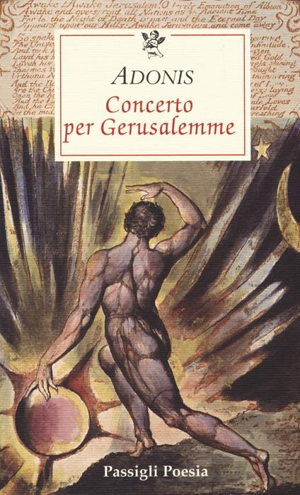 Concerto per Gerusalemme - Adonis - copertina