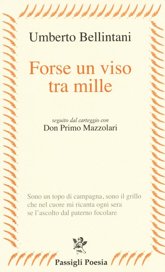 Forse un viso tra mille - Umberto Bellintani - copertina