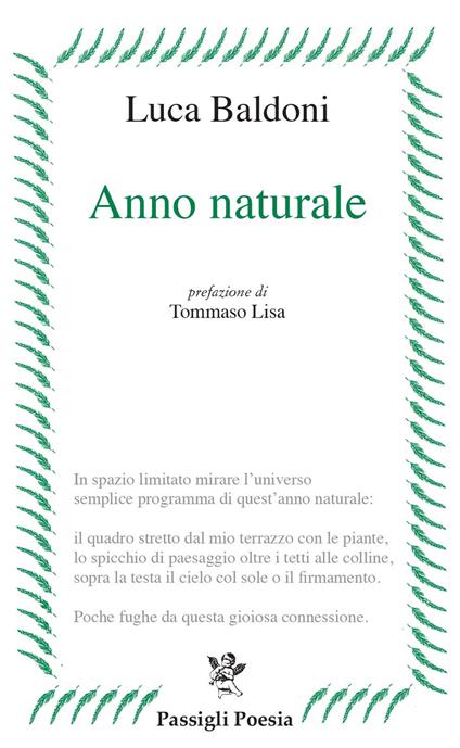 Anno naturale - Luca Baldoni - copertina