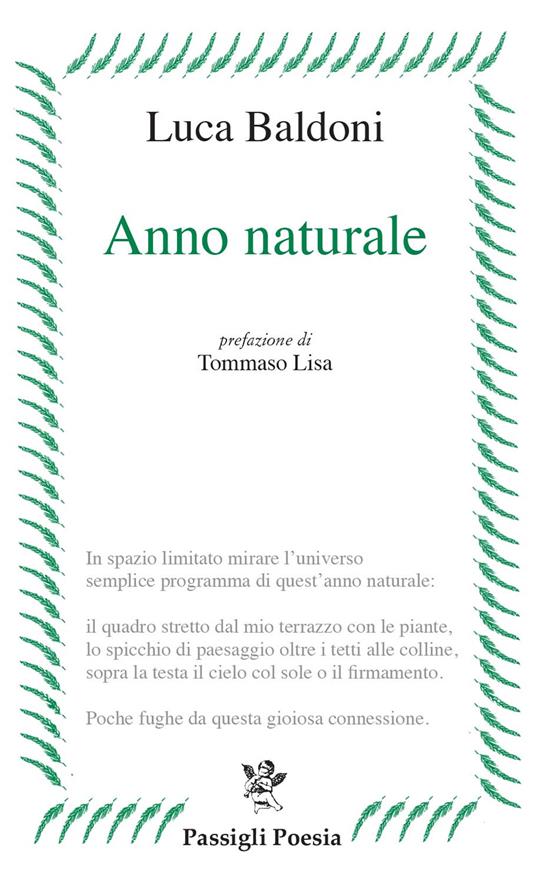 Anno naturale - Luca Baldoni - copertina