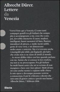 Albrecht Dürer. Lettere da Venezia - copertina