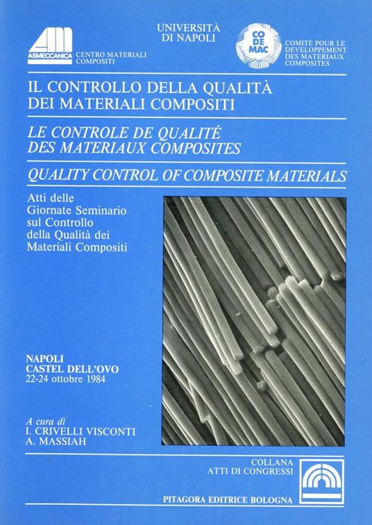 Il controllo della qualità dei materiali compositi - copertina