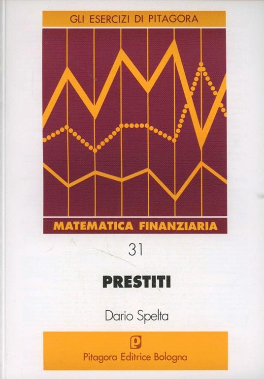 Prestiti - Dario Spelta - copertina