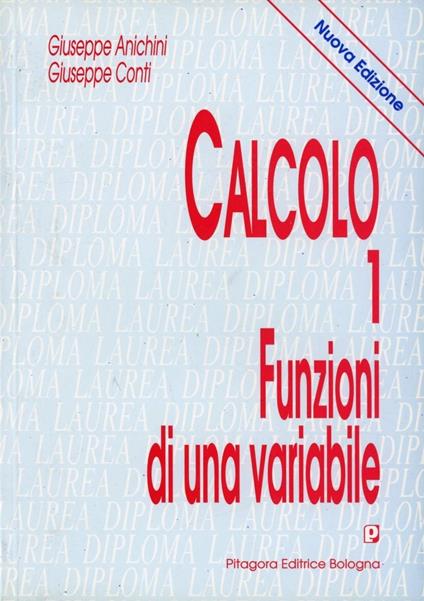 Calcolo. Vol. 1: Funzioni di una variabile - Giuseppe Anichini,Giuseppe Conti - copertina