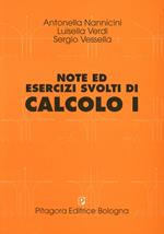 Note ed esercizi svolti di calcolo. Vol. 1