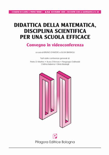 Didattica della matematica, disciplina scientifica per una scuola efficace - copertina