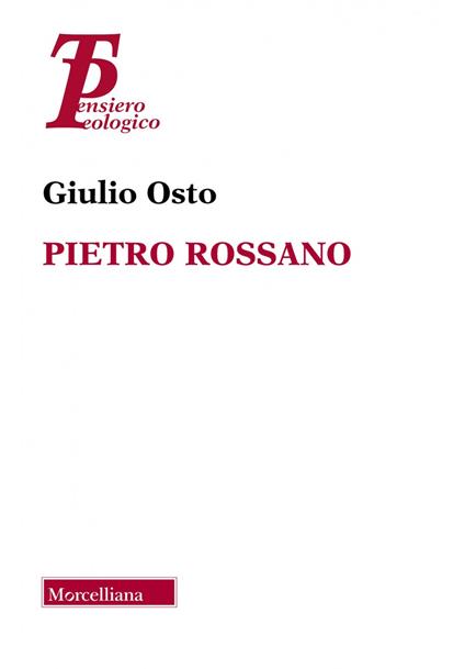 Pietro Rossano - Giulio Osto - copertina