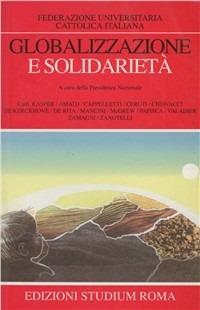 Globalizzazione e solidarietà - copertina