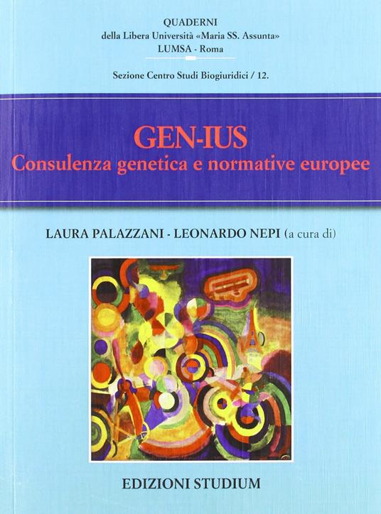 Gen-Ius. Consulenza genetica e normative europee - Dario Vitali - copertina