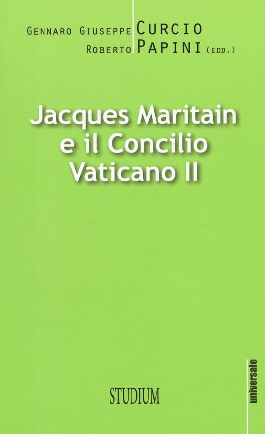 Jacques Maritain e il Concilio Vaticano II - copertina