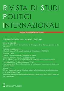 Rivista di studi politici internazionali (2020). Vol. 4