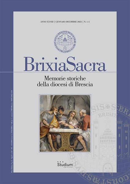 Brixia Sacra (2023). Vol. 1-4: Memorie storiche della diocesi di Brescia - copertina