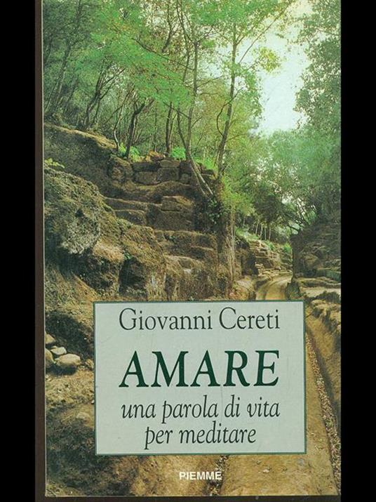 Amare. Una parola di vita per meditare - Giovanni Cereti - copertina