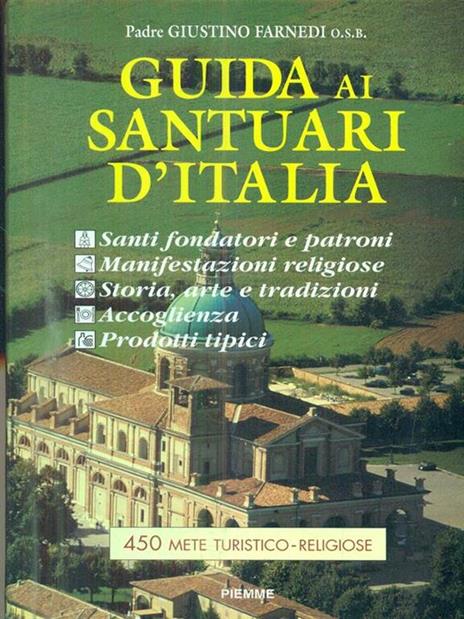 Guida ai santuari d'Italia 1996 - Giustino Farnedi - copertina