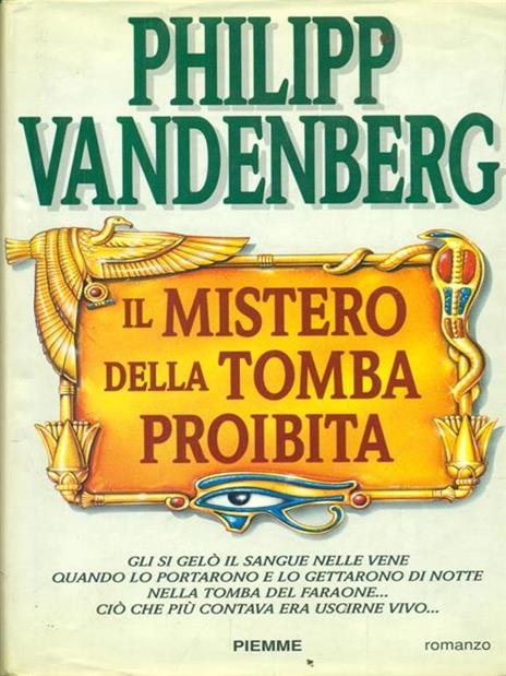 Il mistero della tomba proibita - Philipp Vandenberg - copertina