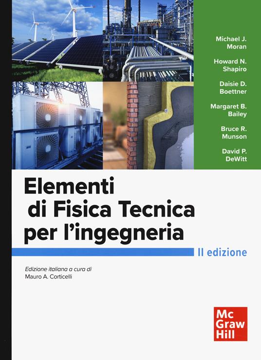 Elementi di fisica tecnica per l'ingegneria - Bailey Margaret B.,Boettner Daisie D.,Shapiro Howard N. - copertina