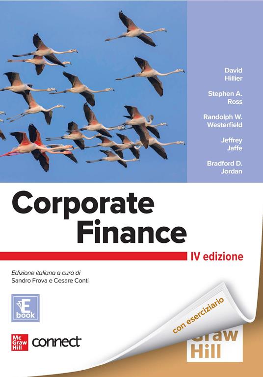 Corporate finance. Con Connect. Con ebook - David Hillier,Stephen A. Ross,Randolph W. Westerfield - copertina