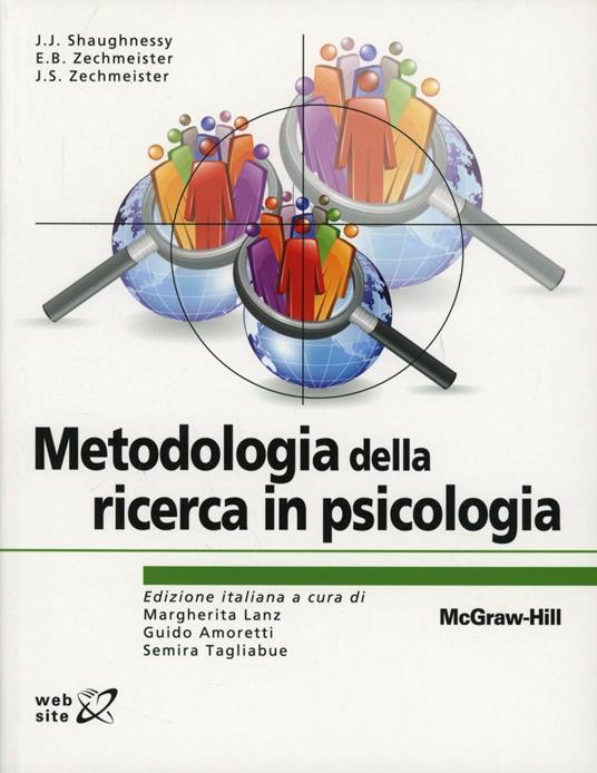 Metodologia della ricerca in psicologia - J. J. Saughnessy - copertina