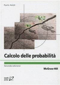 Calcolo delle probabilità - Paolo Baldi - copertina