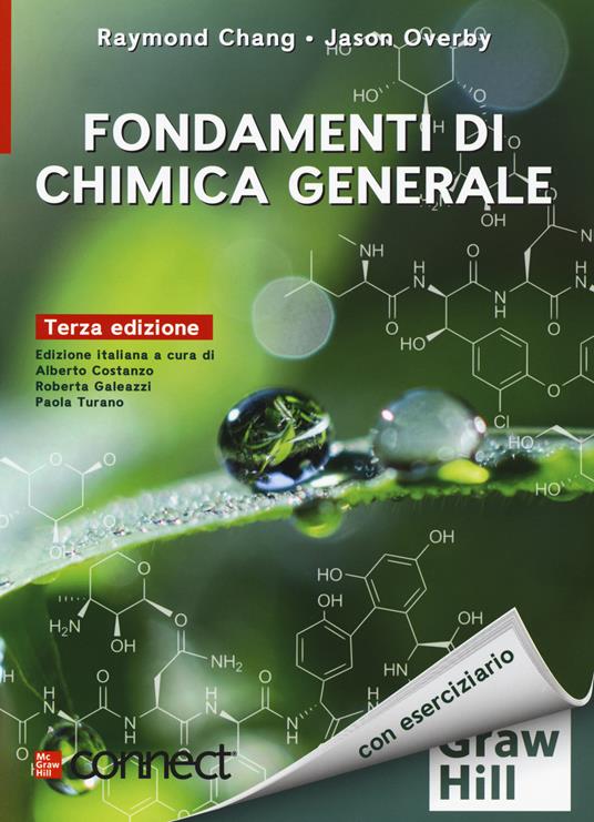 Fondamenti di chimica generale. Con Connect - Raymond Chang,Kenneth Goldsby - copertina