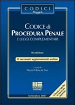 Codice di procedura penale e leggi complementari