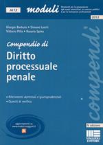 Compendio di diritto processuale penale