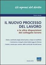 Il nuovo processo del lavoro e le altre disposizioni del collegato lavoro