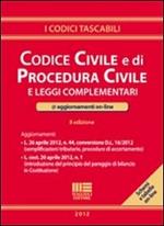 Codice civile e di procedura civile e leggi complementari