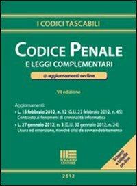 Codice penale e leggi complementari - copertina