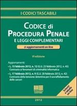 Codice di procedura penale e leggi complementari