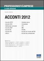 Acconti 2012