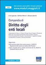 Compendio di diritto degli enti locali