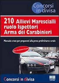 210 allievi marescialli ruolo ispettori arma dei carabinieri - copertina