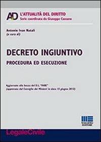 Decreto ingiuntivo - Antonio I. Natali - copertina