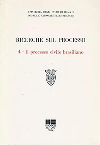 Il processo civile brasiliano - copertina