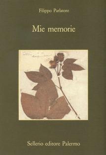 Mie memorie - Filippo Parlatore - copertina