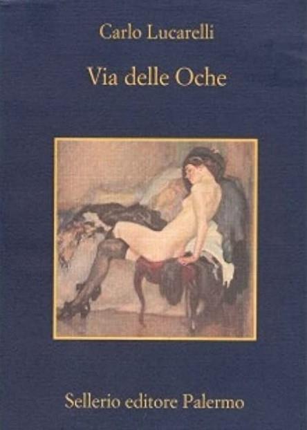 Via delle Oche - Carlo Lucarelli - copertina