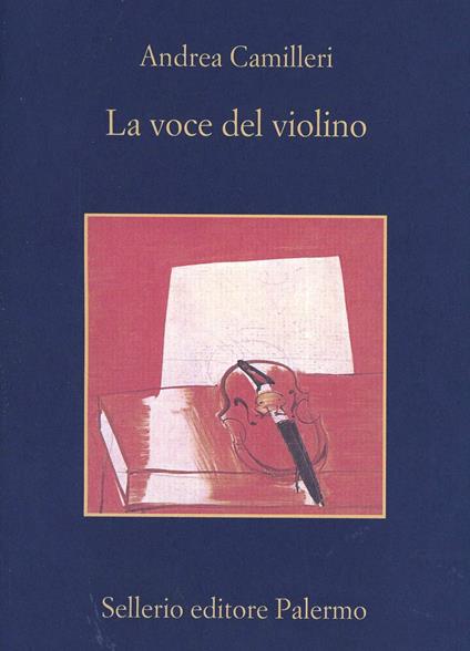 La voce del violino - Andrea Camilleri - copertina