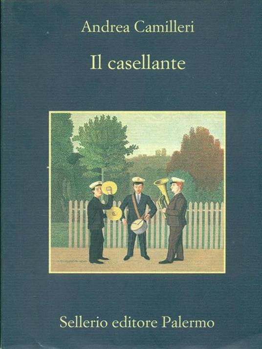 Il casellante - Andrea Camilleri - copertina