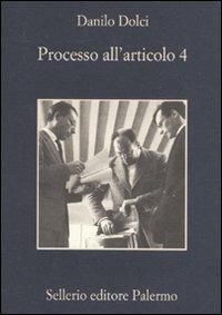 Processo all'articolo 4 - Danilo Dolci - copertina