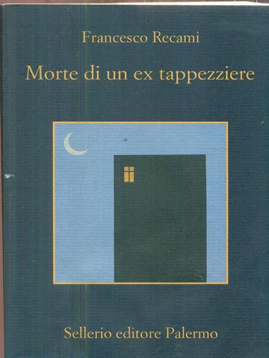 Morte di un ex tappezziere - Francesco Recami - copertina