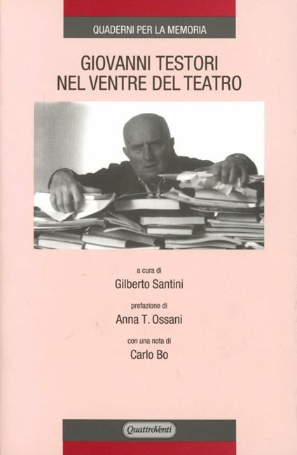 Giovanni Testori. Nel ventre del teatro - copertina