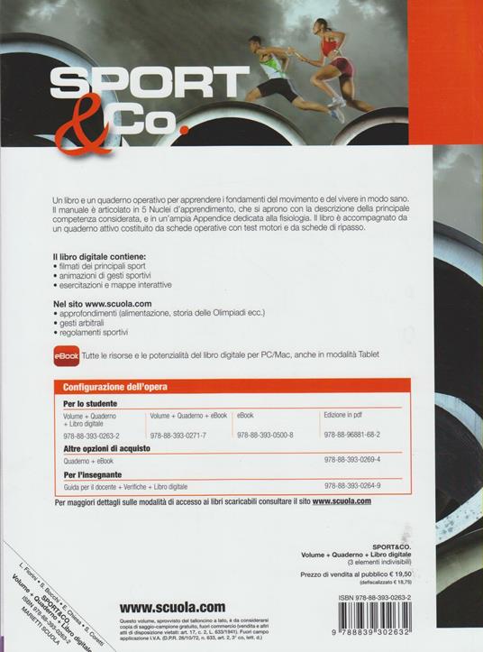  Sport & co. Corpo-Movimento-Salute & competenze. Con CD-ROM. Con espansione online - 2