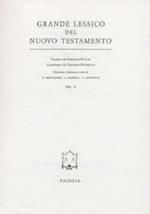 Grande lessico del Nuovo Testamento. Vol. 10