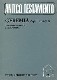 Geremia. Capitoli 25, 15-52, 34 - copertina